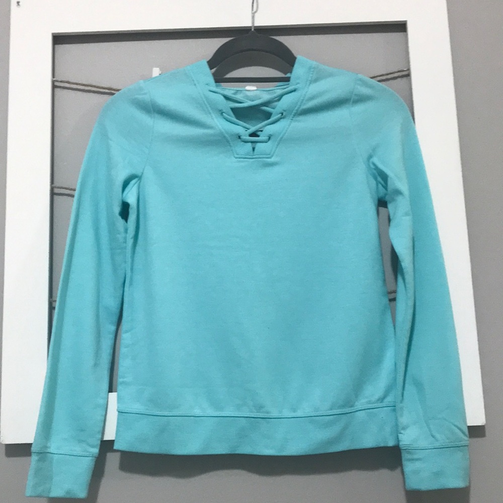 Girls blue sweater
